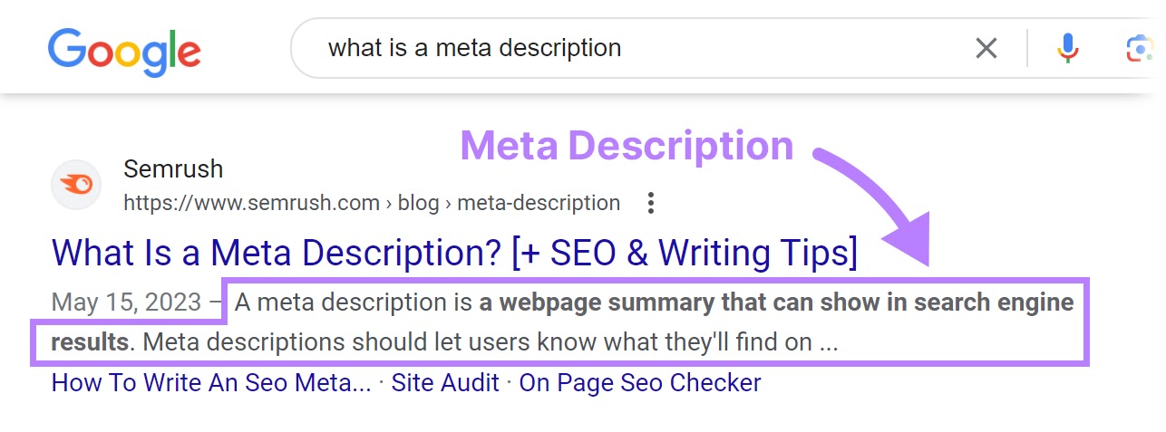 On-page SEO