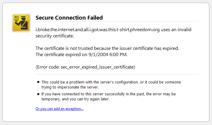 how to troubleshoot SSL certificate